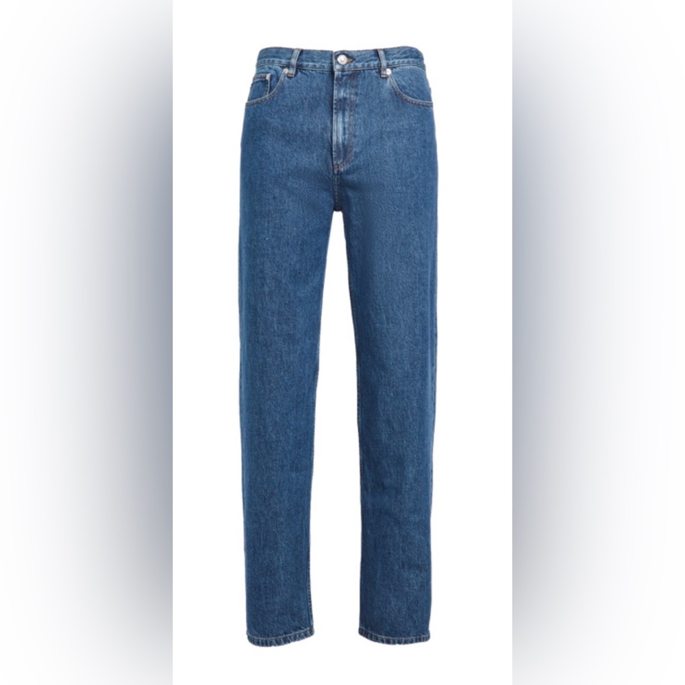 A.P.C. Jeans Middle Standard Blue Straight Leg Jeans 30
